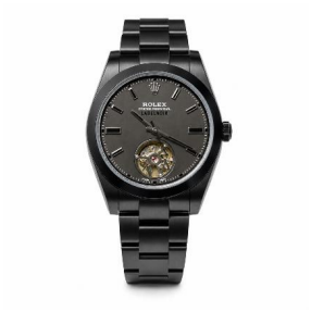 ROLEX Label Noir tourbillon
